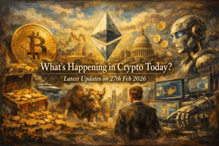 What’s Happening in Crypto Today? Latest Updates on 27th Feb 2026