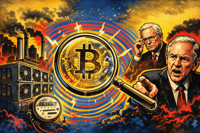 Crypto Mining Faces New Scrutiny as Senators Target Energy Use