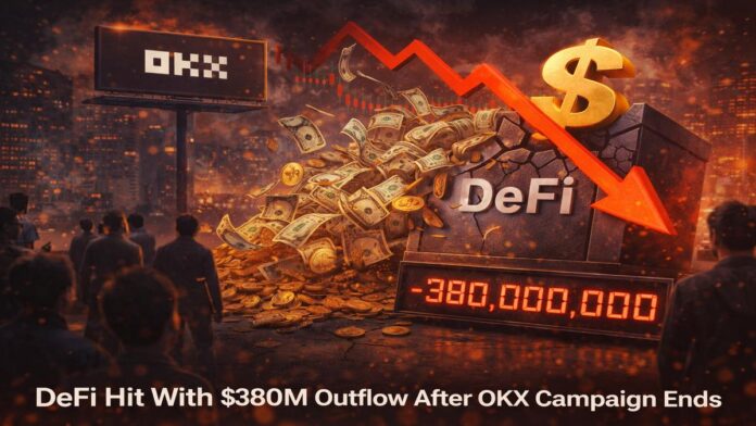 DeFi Hit With $380M Outflow After OKX Campaign Ends