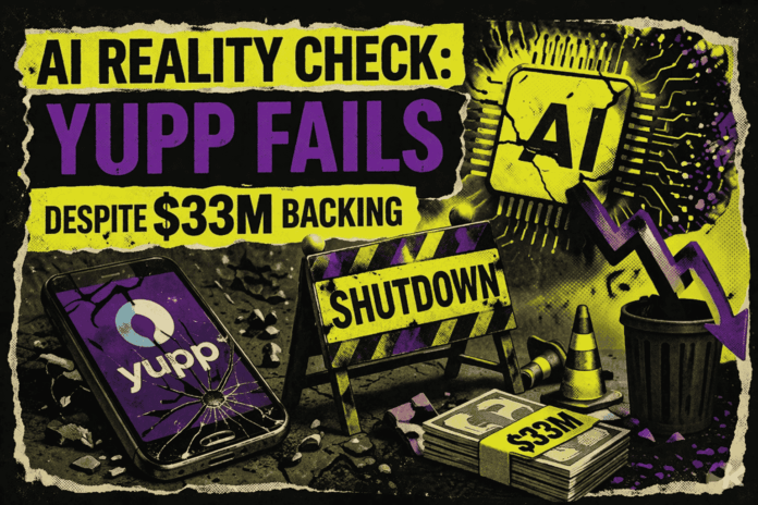 AI Reality Check: Yupp Fails Despite $33M Backing